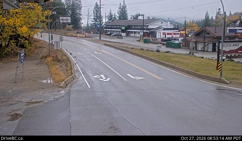 Rossland northbound