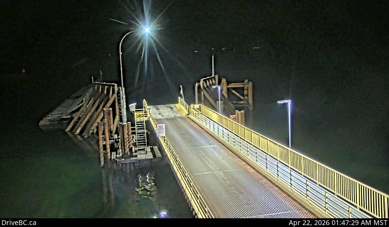 Kootenay Bay Ferry Ramp