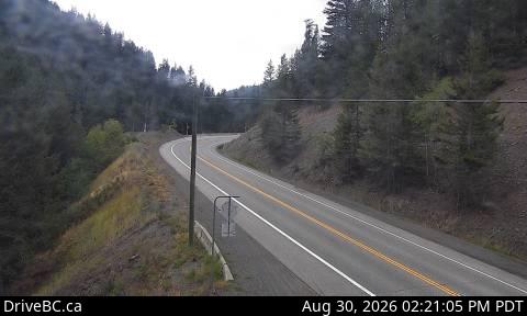 DriveBC webcam: Similkameen Falls — West on Highway 3 (Hope-Princeton)