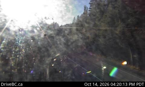 DriveBC webcam: Similkameen Falls — West on Highway 3 (Hope-Princeton)