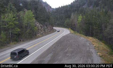 DriveBC webcam: Similkameen Falls — East on Highway 3 (Hope-Princeton)