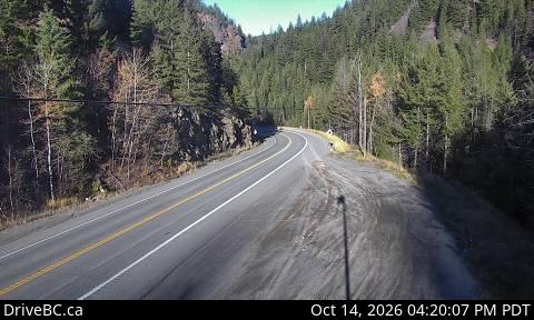 DriveBC webcam: Similkameen Falls — East on Highway 3 (Hope-Princeton)