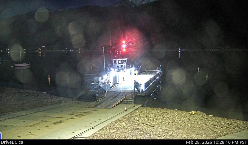 Adams Lake West Ferry Landing