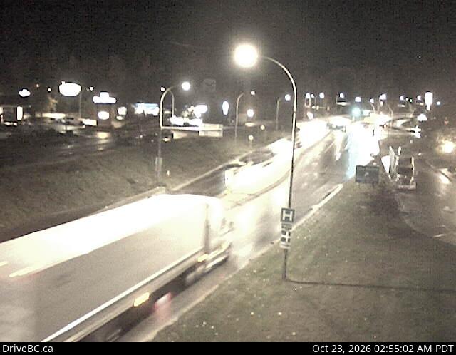 Live DriveBC webcam: Revelstoke on Highway 1 (Rogers Pass)