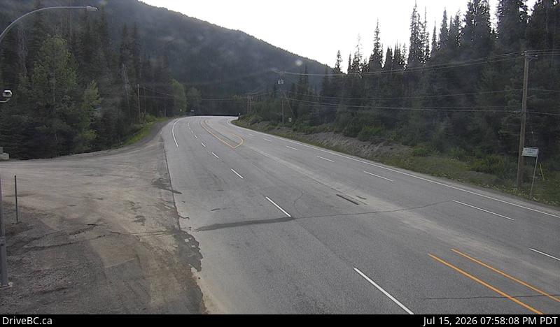 DriveBC webcam: Allison Pass — West on Highway 3 (Hope-Princeton)