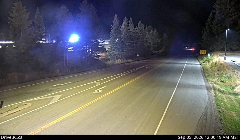 Live DriveBC webcam: Creston — West on Highway 3 (Kootenay Pass)