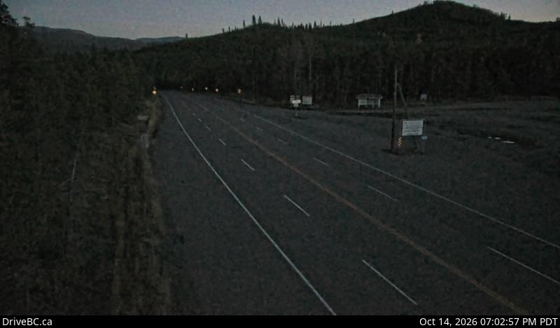 DriveBC webcam: Sunday Summit — South on Highway 3 (Hope-Princeton)