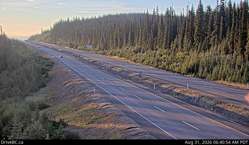 Pennask Summit - E highway camera