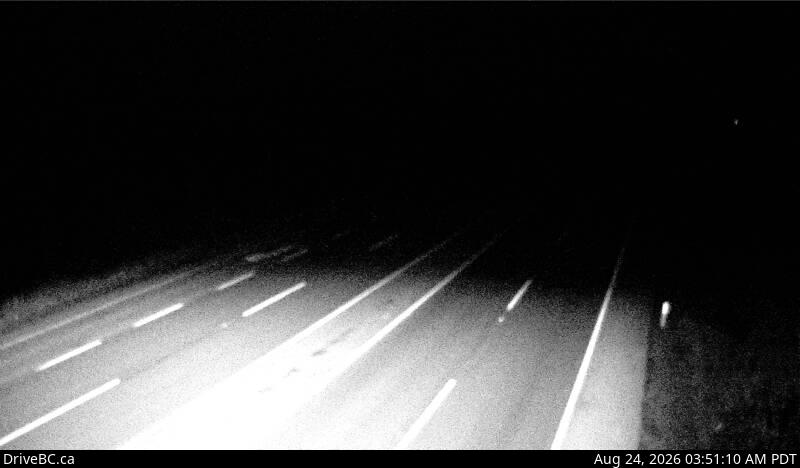 DriveBC webcam: Bamberton — South on Highway 1 (Malahat)