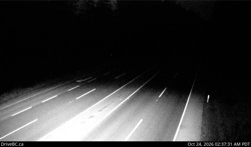 DriveBC webcam: Bamberton — South on Highway 1 (Malahat)