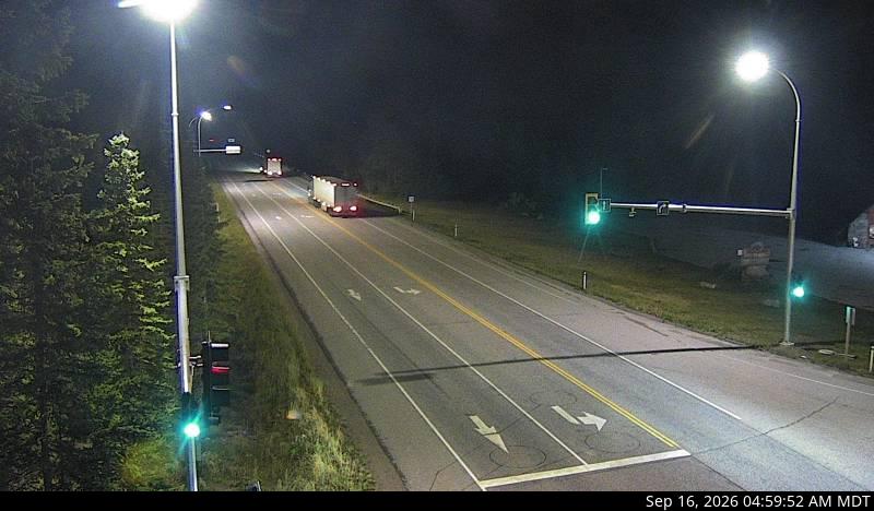 Live DriveBC webcam: Field — Northeast on Highway 1 (Kicking Horse Pass)