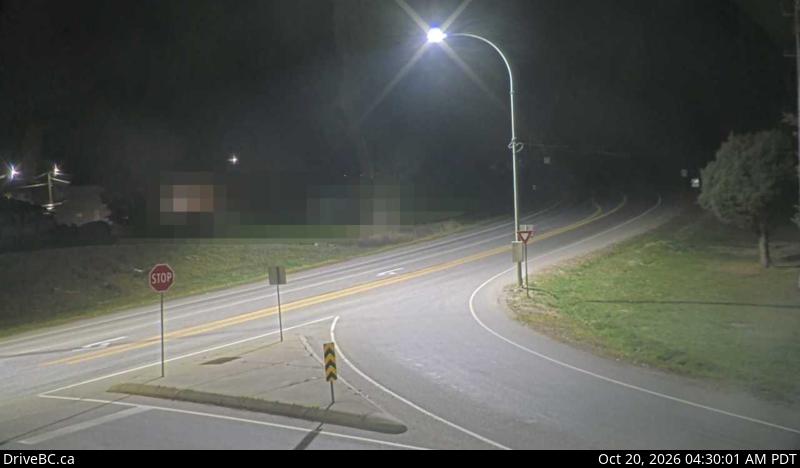 Live DriveBC webcam: Salmo on Highway 3 (Kootenay Pass)