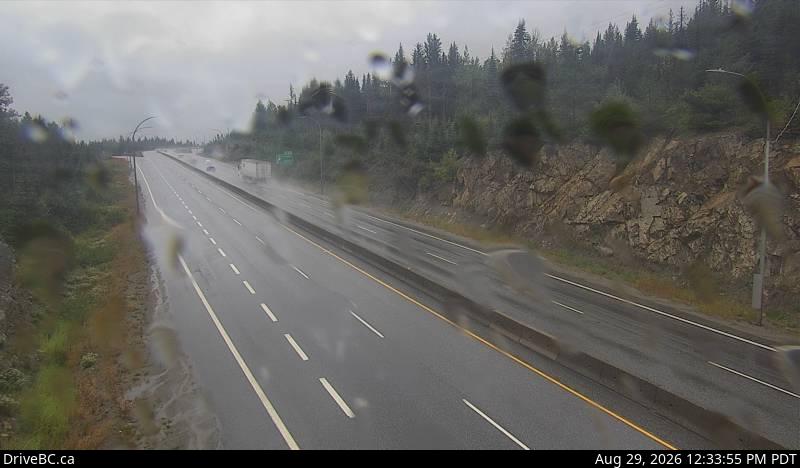 Coquihalla Lakes — North — Hwy 5 about 61 km south of Merritt, looking north