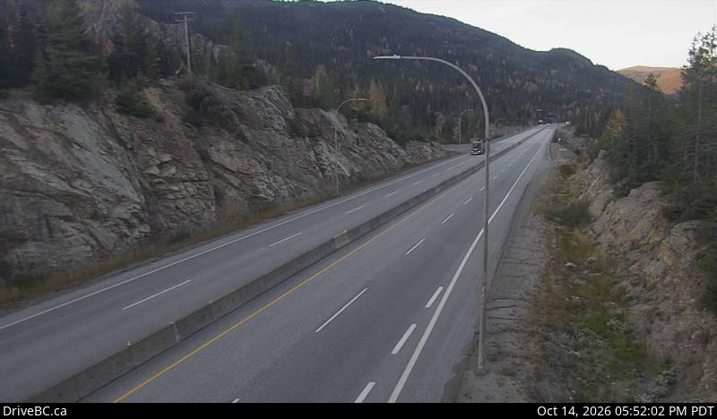 Coquihalla Lakes — North — Hwy 5 about 61 km south of Merritt, looking north