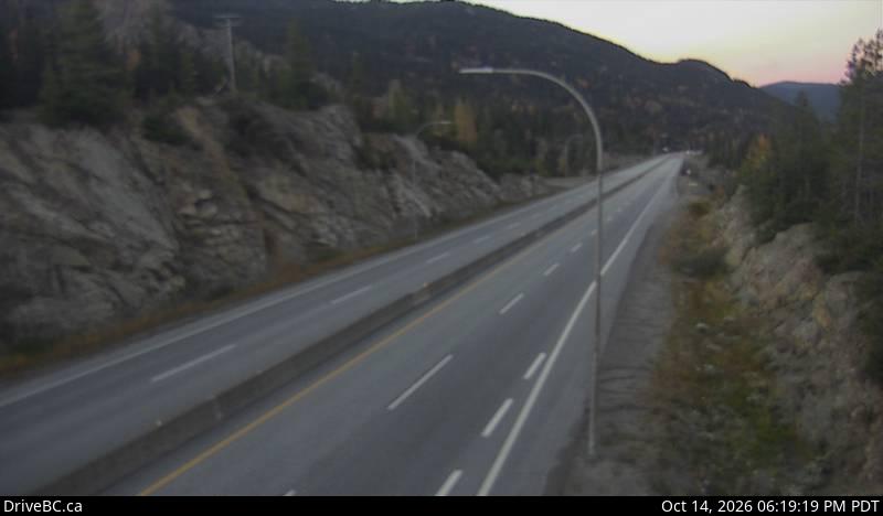 Coquihalla Lakes — North — Hwy 5 about 61 km south of Merritt, looking north