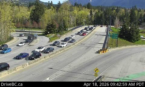 Lions Gate Bridge Highway Cam Live Image