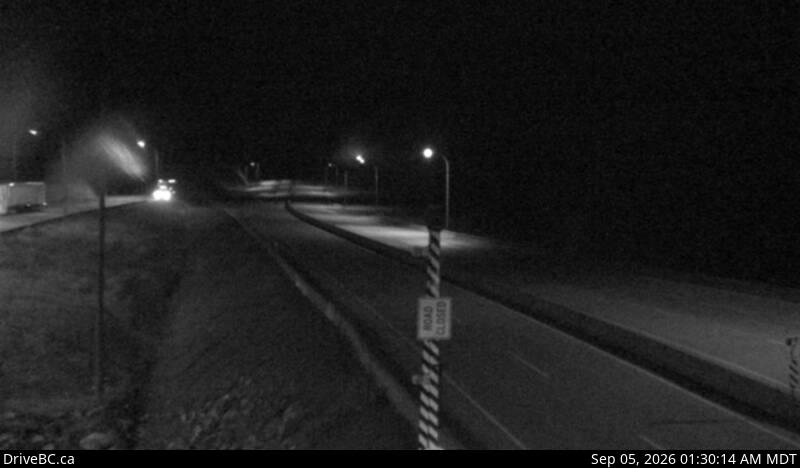 DriveBC webcam: Kicking Horse Canyon — Eastbound on Highway 1 (Kicking Horse Pass)