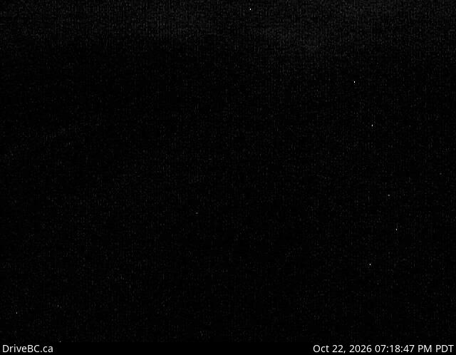 DriveBC camera: Highway 16 about 54 km east of Prince George near Purden Lake, looking west.