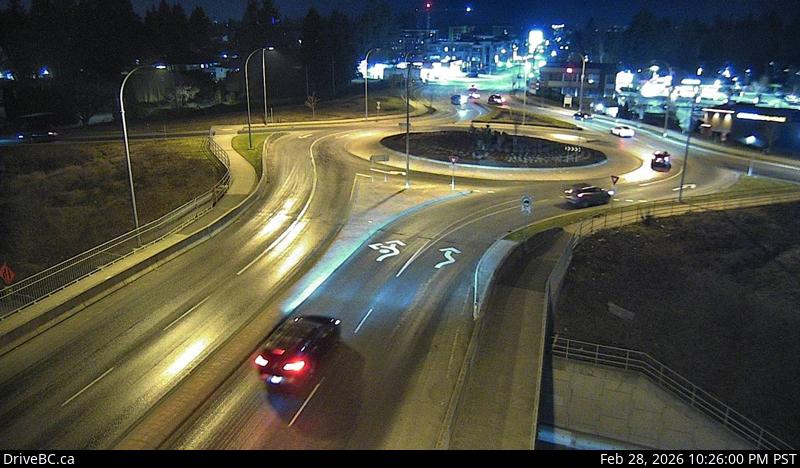 McCallum Road Roundabout Northbound