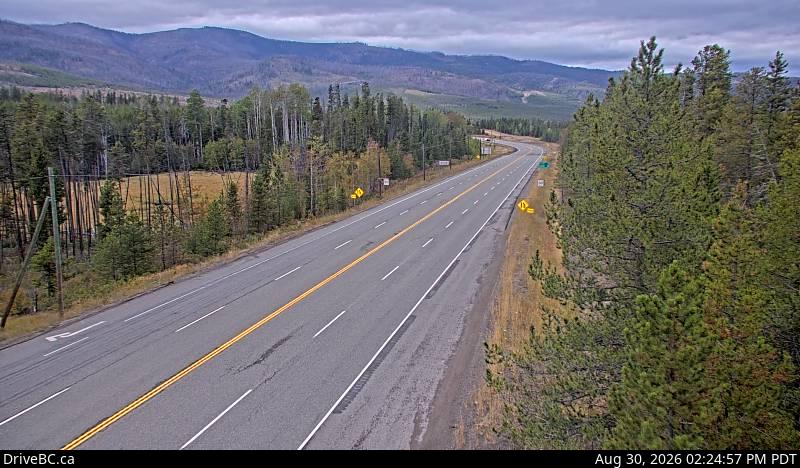 DriveBC webcam: Sunday Summit — North on Highway 3 (Hope-Princeton)