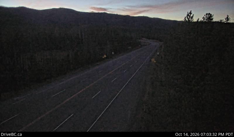 DriveBC webcam: Sunday Summit — North on Highway 3 (Hope-Princeton)