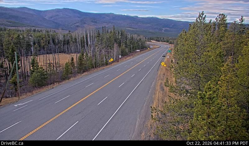 Live DriveBC webcam: Sunday Summit — North on Highway 3 (Hope-Princeton)