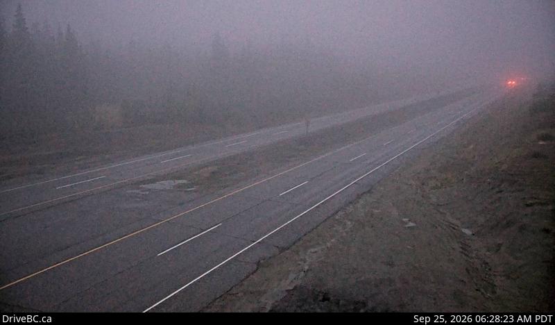 Pennask Summit - W highway camera