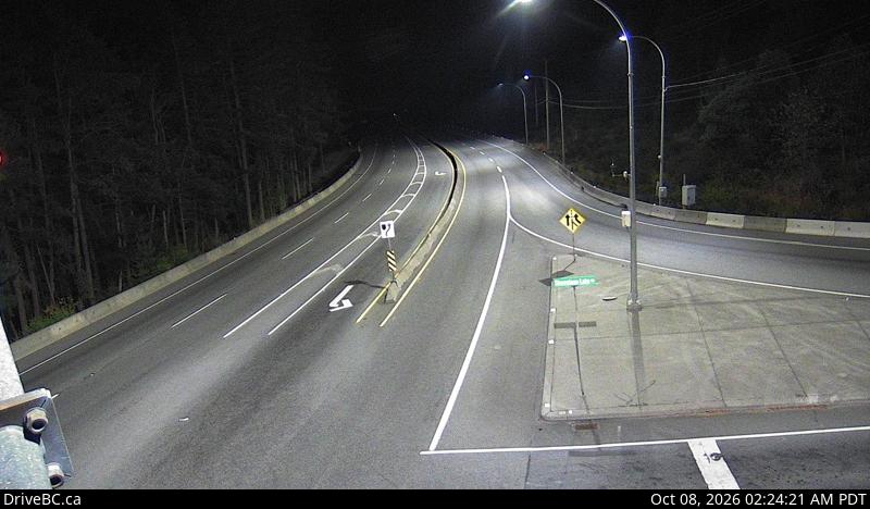 DriveBC webcam: Malahat Drive — South on Highway 1 (Malahat)