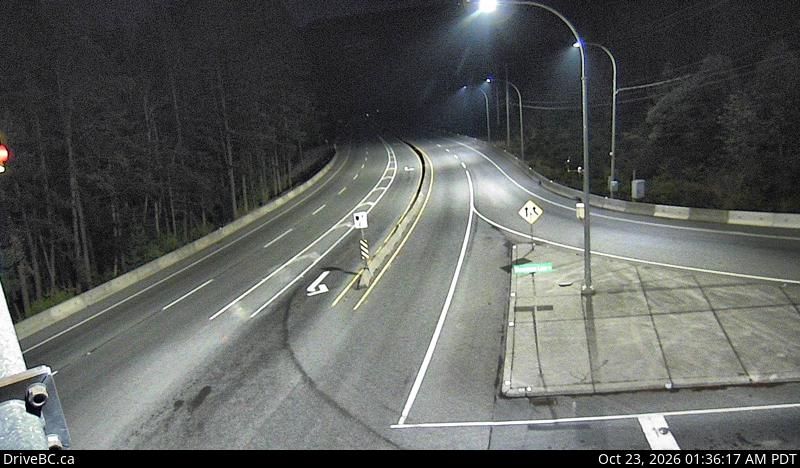 DriveBC webcam: Malahat Drive — South on Highway 1 (Malahat)
