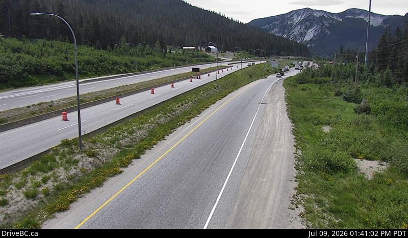 Zopkios Southbound — Hwy 5 southbound at Zopkios Rest Area, near Coquihalla Summit