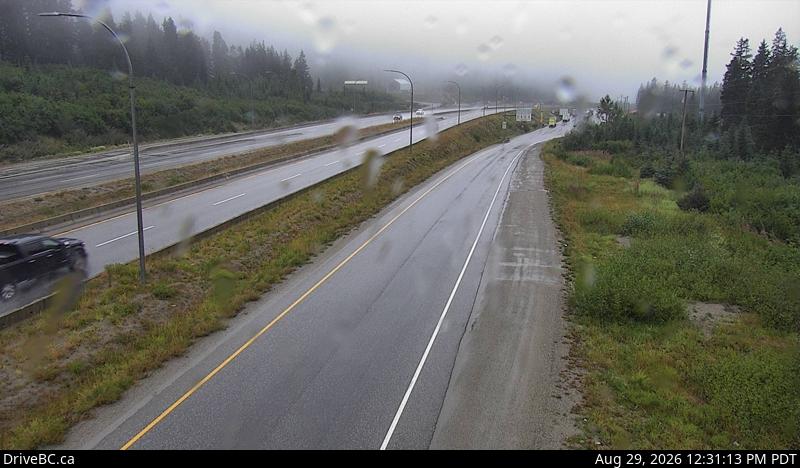 Zopkios Southbound — Hwy 5 southbound at Zopkios Rest Area, near Coquihalla Summit