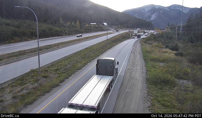 Zopkios Southbound — Hwy 5 southbound at Zopkios Rest Area, near Coquihalla Summit