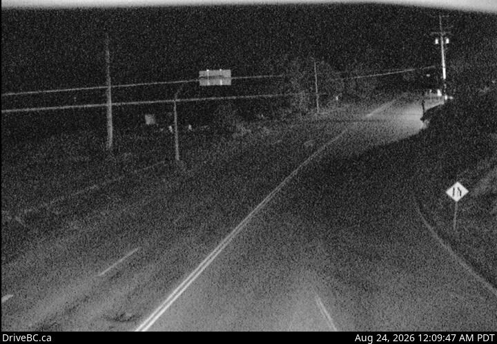 DriveBC webcam: Mill Bay — West on Highway 1 (Malahat)