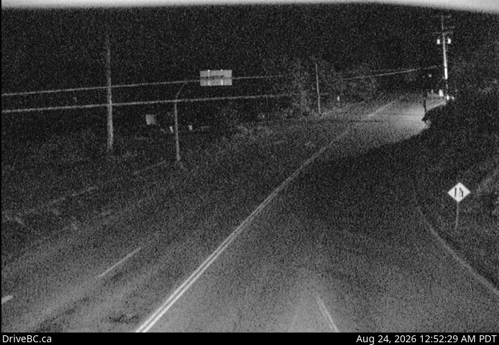 DriveBC webcam: Mill Bay — West on Highway 1 (Malahat)