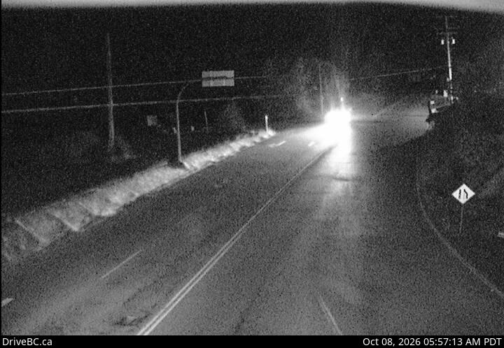 DriveBC webcam: Mill Bay — West on Highway 1 (Malahat)