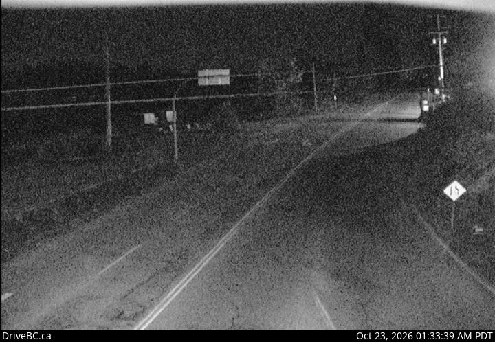DriveBC webcam: Mill Bay — West on Highway 1 (Malahat)