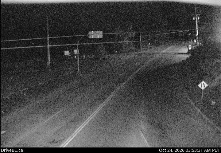DriveBC webcam: Mill Bay — West on Highway 1 (Malahat)
