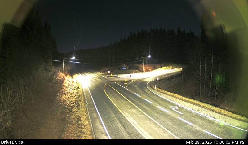 Hwy 19 at Port Alice Road