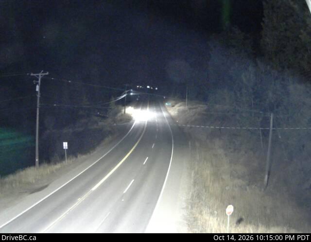 DriveBC webcam: Princeton on Highway 3 (Hope-Princeton)