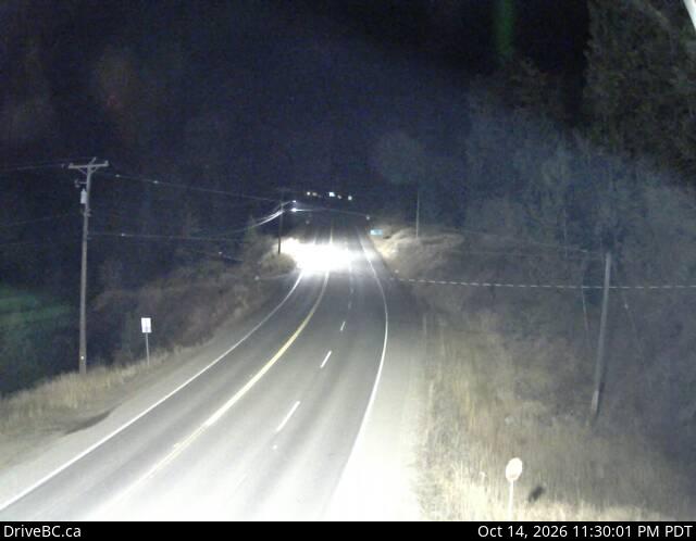 DriveBC webcam: Princeton on Highway 3 (Hope-Princeton)
