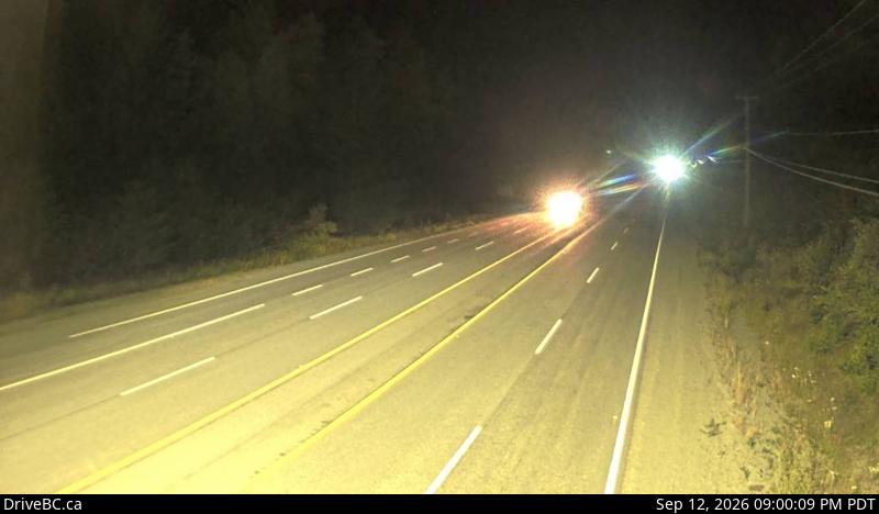 Live DriveBC webcam: Hope Slide on Highway 3 (Hope-Princeton)