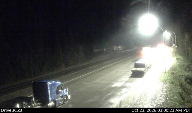 Live DriveBC webcam: Albert Canyon on Highway 1 (Rogers Pass)