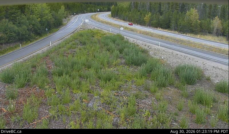 Live DriveBC webcam: Brenda Mine — Westbound on Highway 97C (Okanagan Connector)