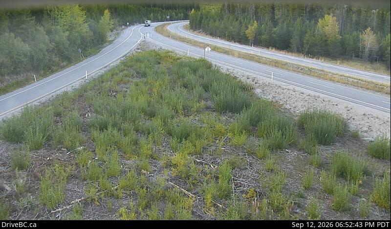 Live DriveBC webcam: Brenda Mine — Westbound on Highway 97C (Okanagan Connector)