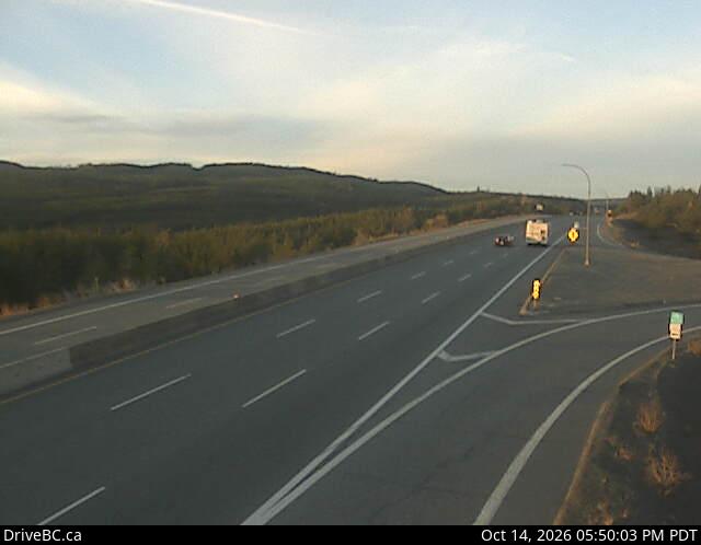 Helmer Lake — Hwy 5 about 24 km north of Merritt at Helmer Interchange