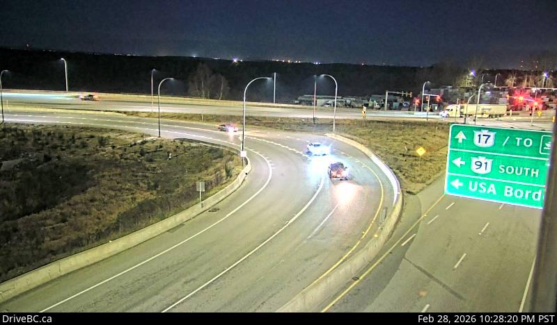 Hwy 91 Connector at Nordel Way - W