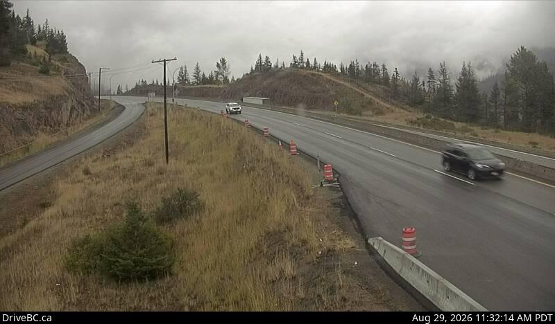 Larson Hill — North — Hwy 5 about 36 km south of Merritt, looking north