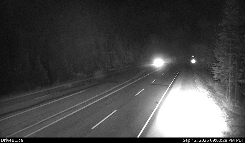 Live DriveBC webcam: Allison Pass — East on Highway 3 (Hope-Princeton)