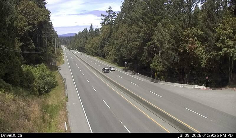 DriveBC webcam: Malahat at Bamberton on Highway 1 (Malahat)