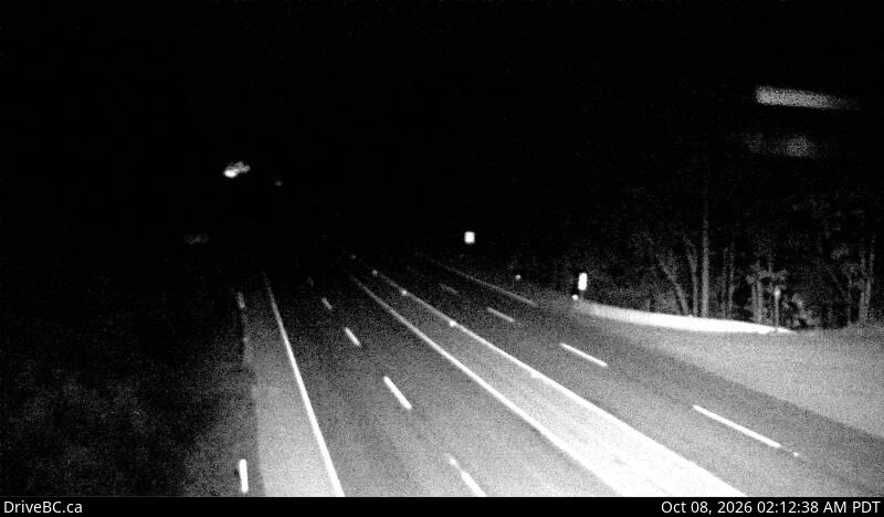 DriveBC webcam: Malahat at Bamberton — North on Highway 1 (Malahat)